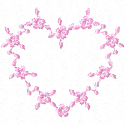 Flowers And Tree Embroidery Design 7
